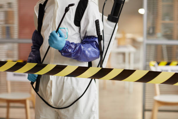 Professional Biohazard Cleanup technician working in Tyrone, PA